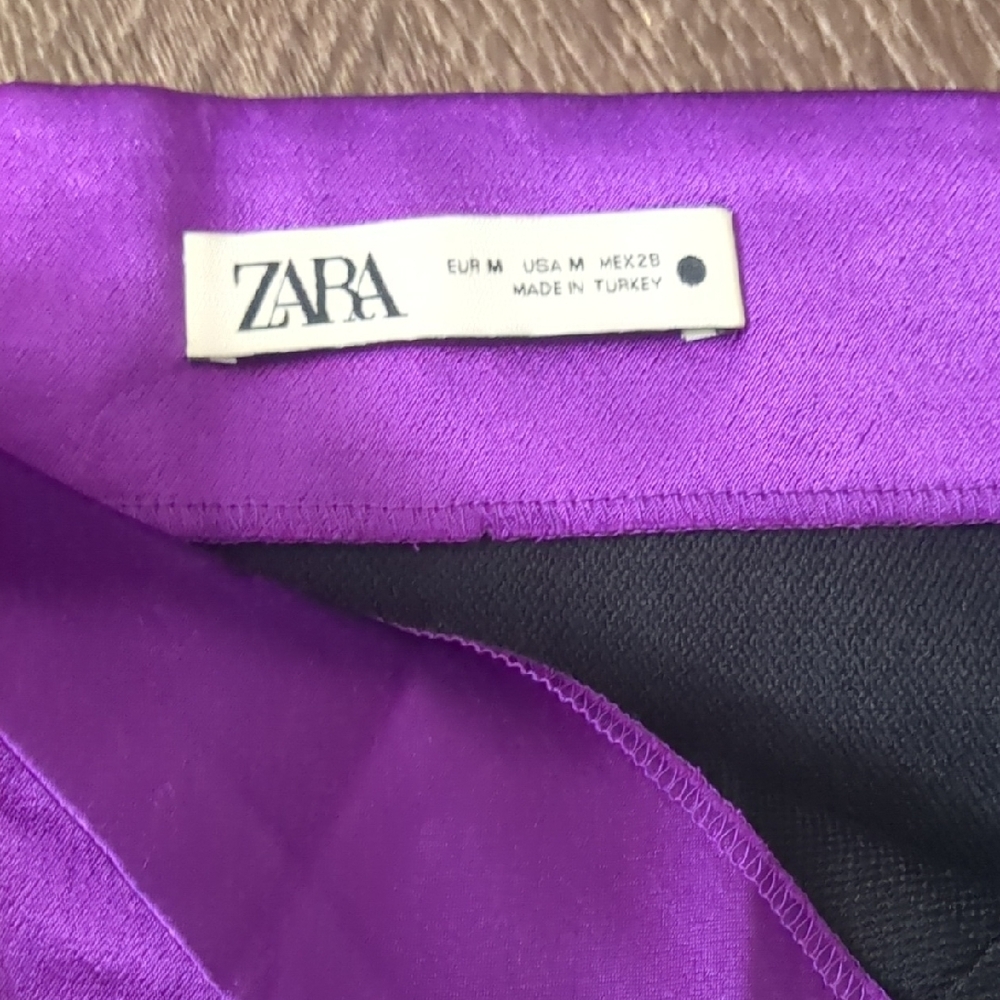 Zara Vibrant Purple Top